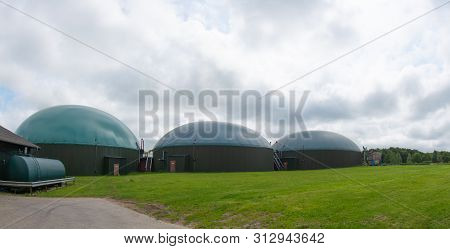 Biogas Plant For Generating Electricity And Generating Energy During