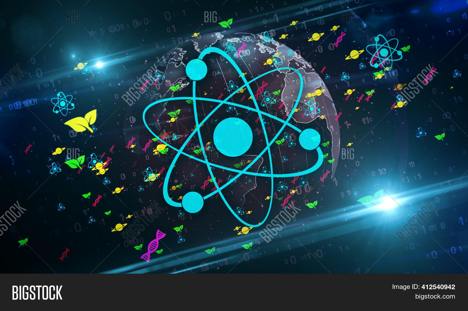 Science Symbols Icons Image & Photo (Free Trial) | Bigstock