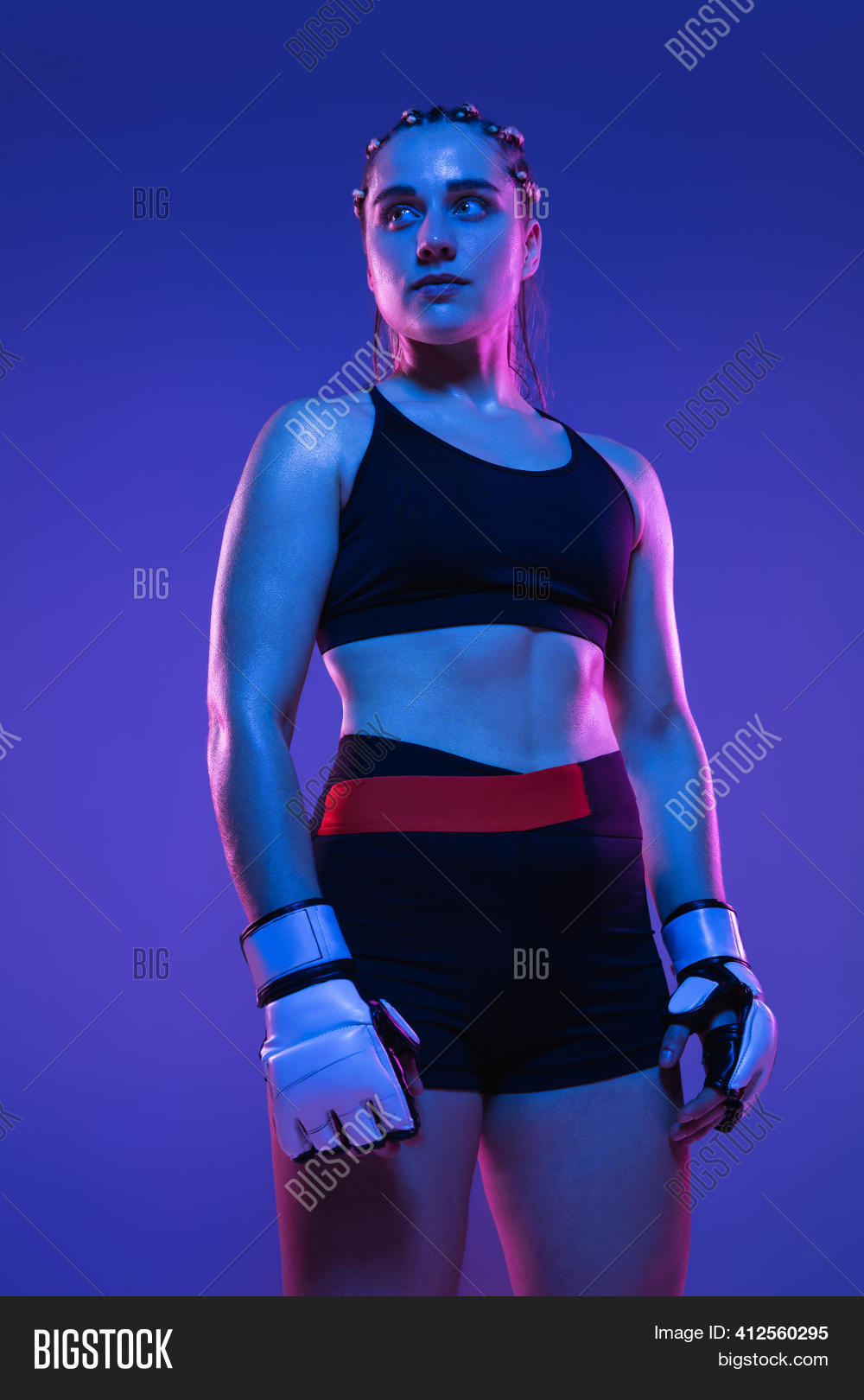 Athletic Female Mma Image & Photo (Free Trial) | Bigstock