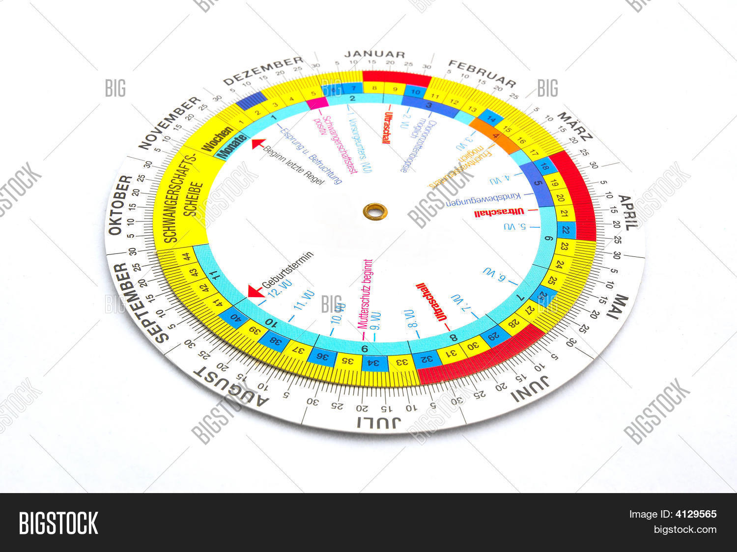 Calendar Pregnancy Image & Photo (Free Trial) | Bigstock