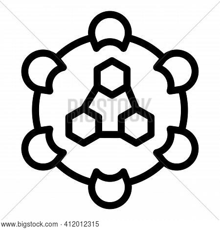 Health Immune System Icon. Outline Health Immune System Vector Icon For Web Design Isolated On White