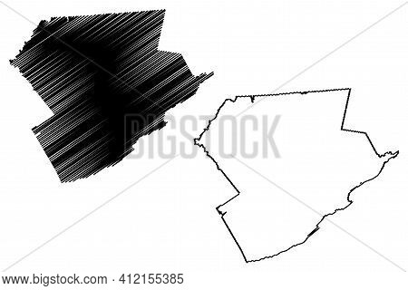 Monroe County, Commonwealth Of Pennsylvania (u.s. County, United States Of America, Usa, U.s., Us) M