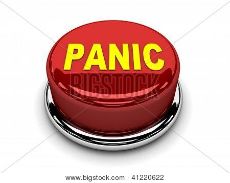 3D düğmesini kırmızı panik durdurmak itme