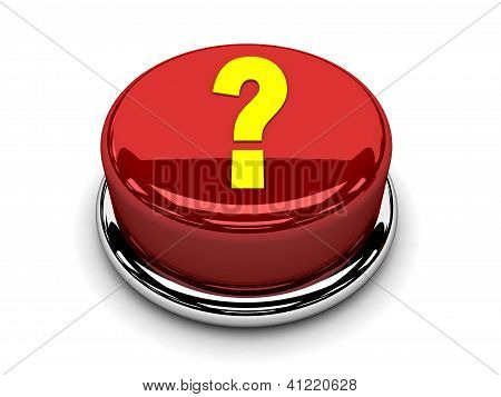 3D düğmesini kırmızı soru durdurmak itme