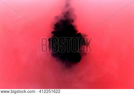 Tie Dye Striped Pattern Abstract Background. Cotton Fabric Abstract Texture Background.