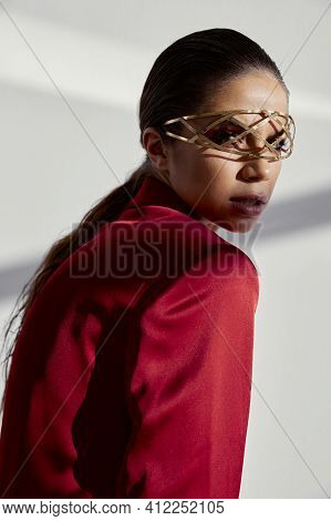 Ledisi Face Jewelry In A Bright Room
