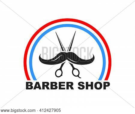 Barber Shop Icon Logo Vector Icon