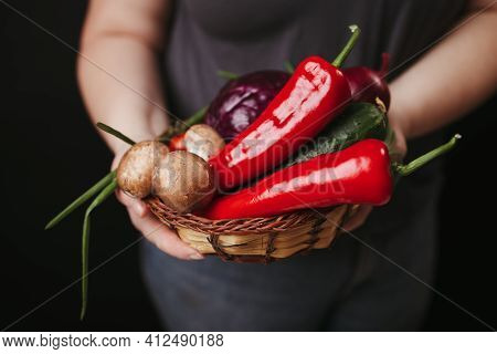 Vegan, No Meat, Lactose Free And Nonviolent Food