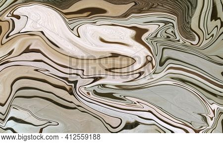 Abstract Colorful Wood Texture Background. Beige And Brown Color Gradient. Modern Design Backdrop As