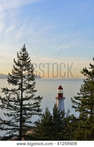 Point Atkinson Lighthouse At Sunrise