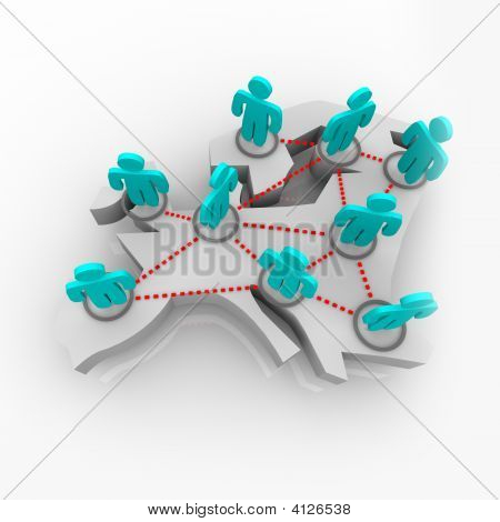 Landkarte-Europe-network