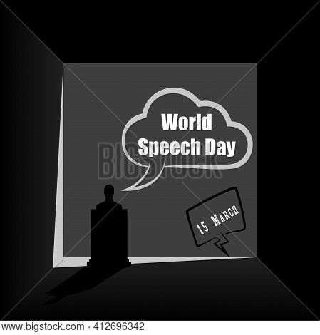 Festive Event In March World Speech Day.