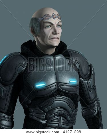 Space Marine Commander portræt