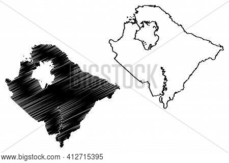 Berkeley County, State Of South Carolina (u.s. County, United States Of America, Usa, U.s., Us) Map 
