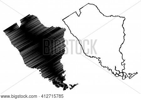 Colleton County, State Of South Carolina (u.s. County, United States Of America, Usa, U.s., Us) Map 