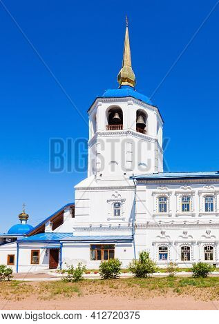 Odigitrievsky Cathedral Or Cathedral Of Our Lady Of Smolensk Is A Russian Orthodox Cathedral In The 