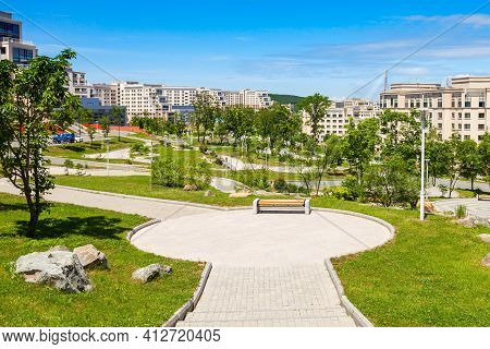 Far Eastern Federal University Or Dalnevostochny Federalny Universitet Or Dvfu Campus Buildings. It 