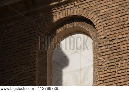 Photograph Of A Window In The Church Of Our Lady Of The Rosary, Of Baroque Mudejar Architecture Styl