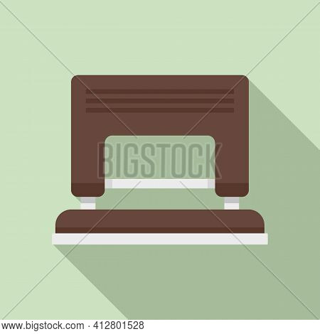 Hole Puncher Icon. Flat Illustration Of Hole Puncher Vector Icon For Web Design