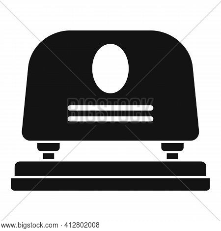 Paper Hole Puncher Icon. Simple Illustration Of Paper Hole Puncher Vector Icon For Web Design Isolat