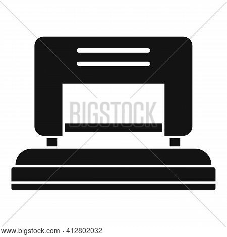 School Hole Puncher Icon. Simple Illustration Of School Hole Puncher Vector Icon For Web Design Isol