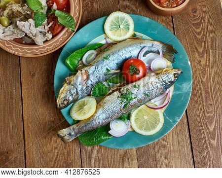 Whole Roasted Branzino