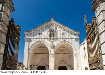 Sanctuary of San Michele Arcangelo, UNESCO site, Monte Santangelo, Puglia, Italy