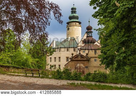 Lemberk castle near Jablonne v Podjestedi, Northern Bohemia, Czech Republic
