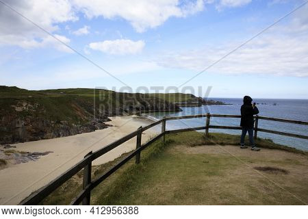 Durness -  (scotland), Uk - August 11, 2018: The Beaches At Durness Peninsula, Scotland, Highlands, 