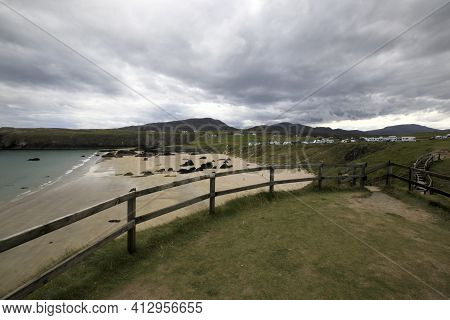 Durness -  (scotland), Uk - August 11, 2018: The Beaches At Durness Peninsula, Scotland, Highlands, 