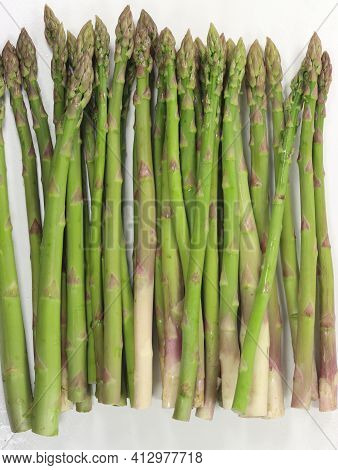 Green Asparagus With Long Stem Green Asparagus With Long Stem