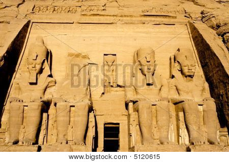 Tempio di Abu Simbel In Egitto