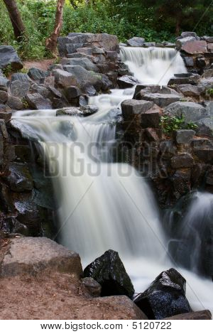 Misty Waterfall
