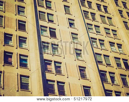 Retro Look Torre Velasca, Milan