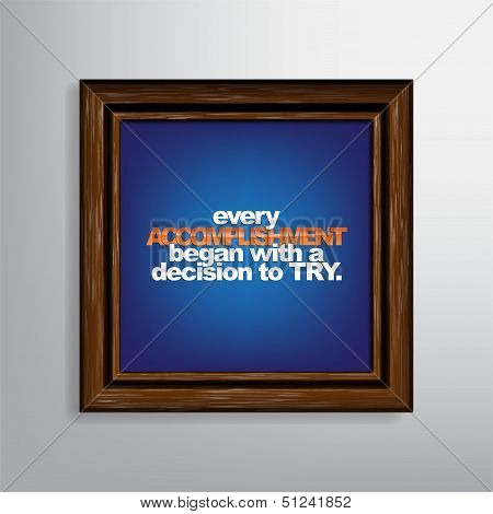 Motivational Background