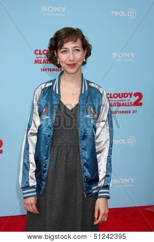 LOS ANGELES - SEP 21:  Kristen Schaal at the 