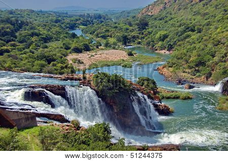 Waterfall in Crocodile river