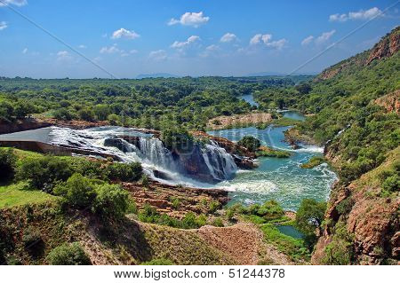 Waterfall in Crocodile river