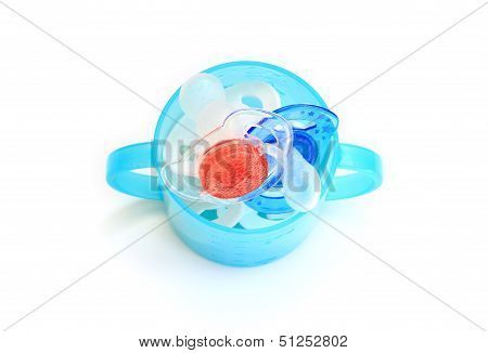 Dummies - Red, White And Blue - In A Blue Beaker