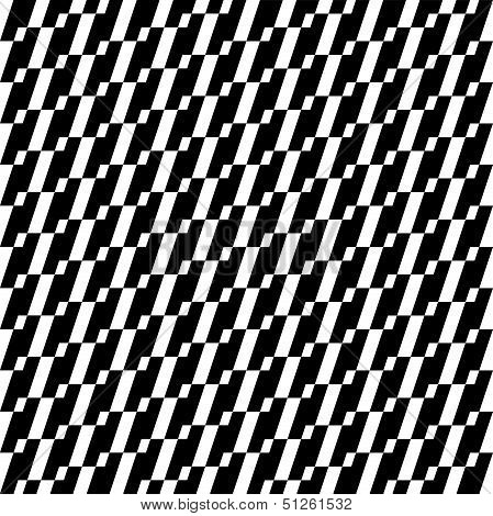 Black and white striped pattern
