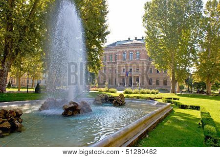 Zrinjevac Square , Park In Zagreb