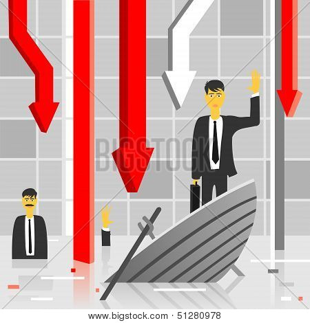 Business drowned
