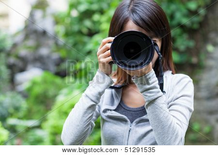 Female photographer