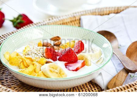 Yogurt With Fresh Fruits
