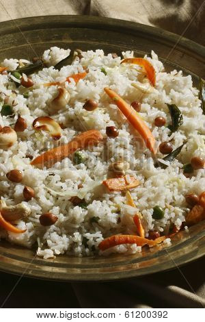 Masala bhaat is a rice based dish from India