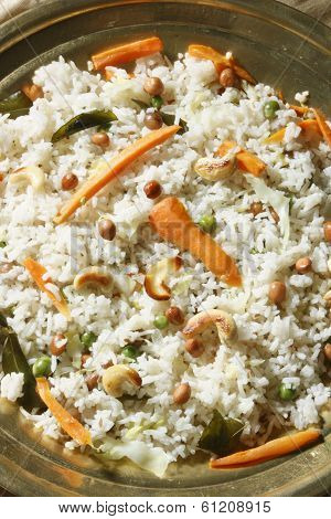 Masala bhaat is a rice based dish from India