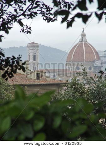 Famous Il Duomo In Florence, Italy.