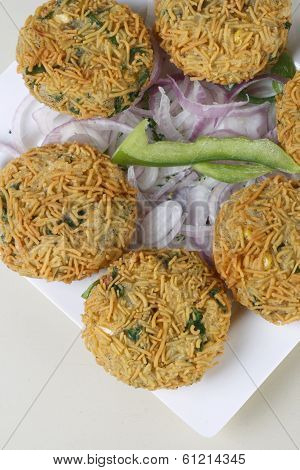Mix Vegetable Pakora Is A Popular Indian Snack