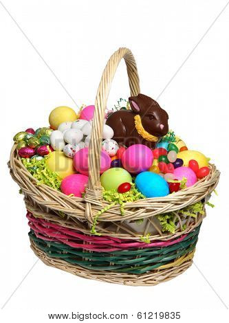 Easter Basket full of Easter Treats