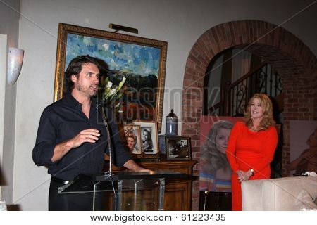 LOS ANGELES - MAR 4:  Joshua Morrow, Melody Thomas Scott at the Melody Thomas Scott Celebrates 35 Years at the 